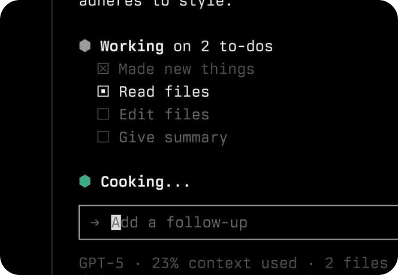Cursor and Github experiment screenshot