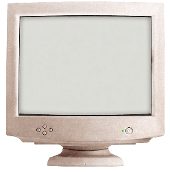Vintage computer monitor